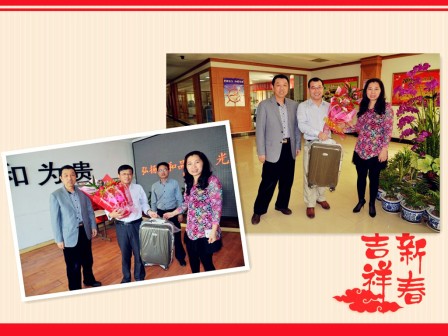 集團(tuán)工會(huì)走訪慰問(wèn)集團(tuán)2014年度勞動(dòng)模范