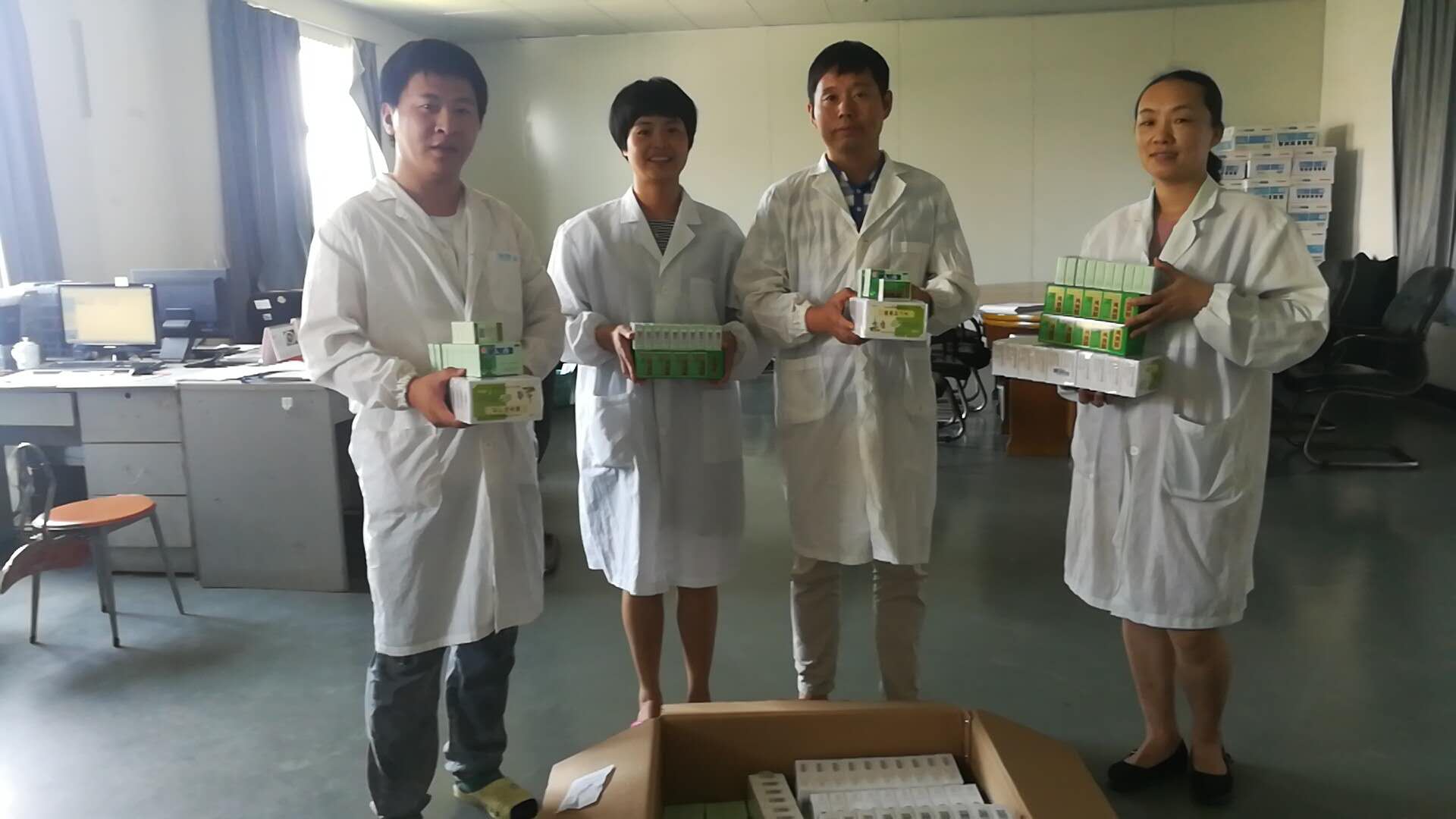 夏日酷暑保生產，清涼送至員工手——記仁和制藥“送清涼”活動